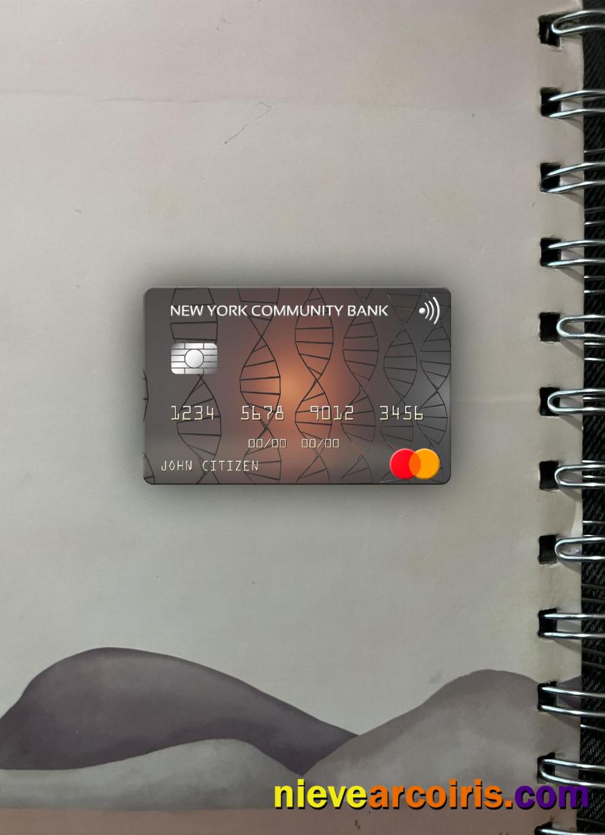 USA New York Community Bank mastercard photolook